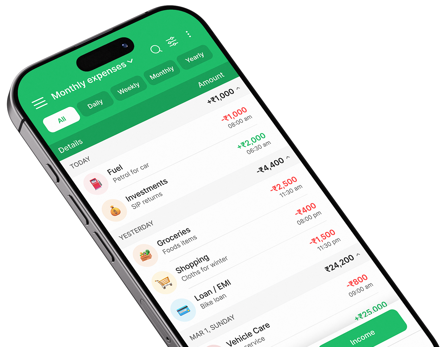 Expense Manager App